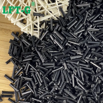 Polyamide 66 itinérant fibre de carbone Nylon couleur noire avec résistance à la chaleur